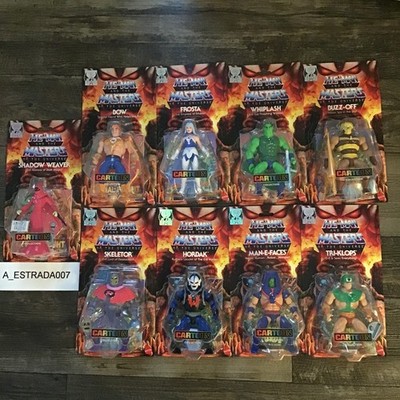 Mattel MOTU Masters of the universe Origins Cartoon Lot Shadow Weaver Skeletor 9