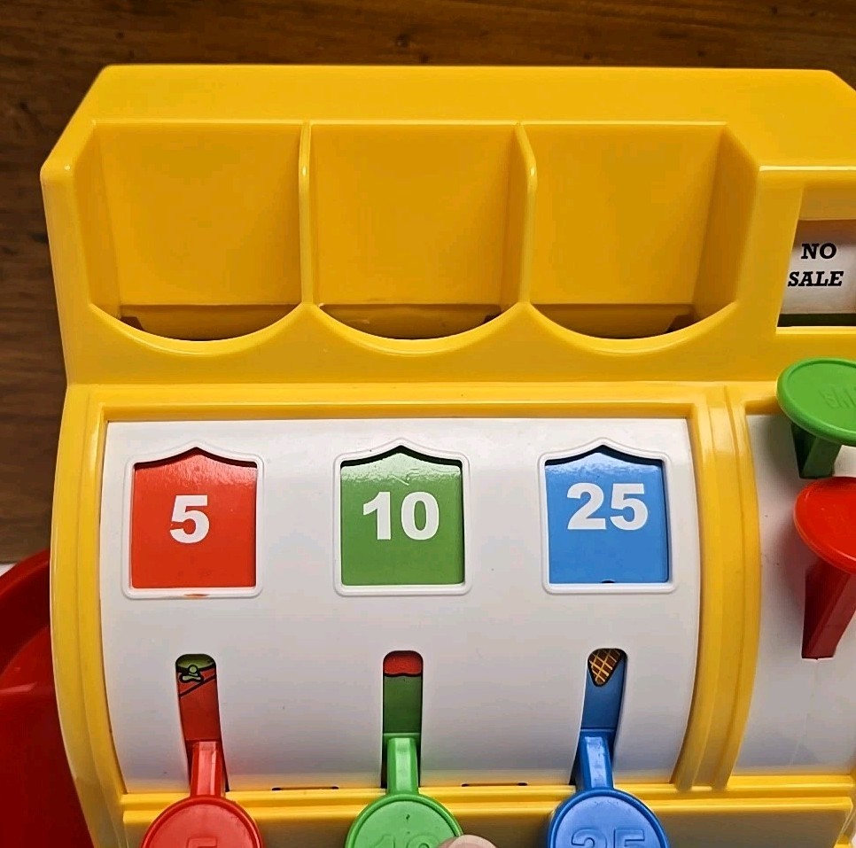 как выглядит Fisher Price Mattel 2015 Cash Register Works Toy Pretend Play фото