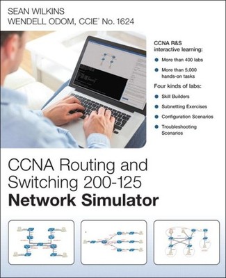 CCNA Routing and Switching 200-125 Network Simulator, Hardcover by Wilkins, S...
