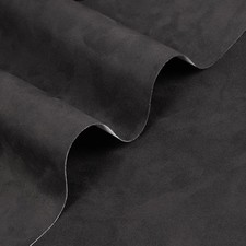 Black Suede Fabric Wrap, 16in x 59in Suede Wrap Self-Adhesive Car Interior Film