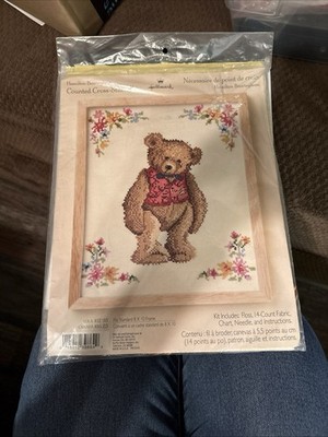 Cross Stitch Kit Hamilton Bearingham Hallmark Fits 8x10 Frame Complete Sealed