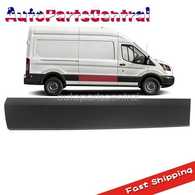 Right Side Sliding Door Molding Trim Fit For 2015-2024 Ford Transit 150 250 350