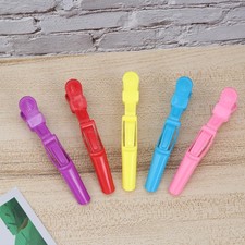 10Pcs Sturdy Salon Hair Clips Sectioning Clips Plastic Durable Assorted Color