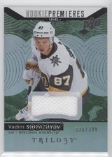 2017-18 Trilogy Rookie Premieres Level 1 Green Foil Jersey Vadim Shipachyov 9cf