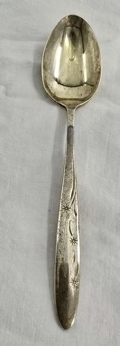 Celeste By Gorham Sterling Silver Teaspoon 6" Vintage Flatware Tarnished