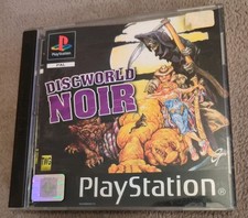 PlayStation 1 PS1 Discworld Noir Video Game PAL Terry Pratchett complete