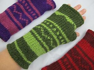 Woolly Hand Fingerless Gloves 