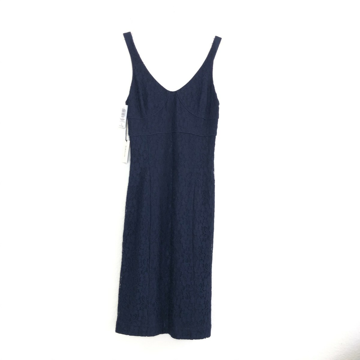 NEW Babaton Aritzia Marsden Dress Navy Blue Lace Bodycon Sleeveless size 2 DK NEW Babaton Aritzia Marsden Dress Navy Blue Lace Bodycon Sleeveless size 2 DK