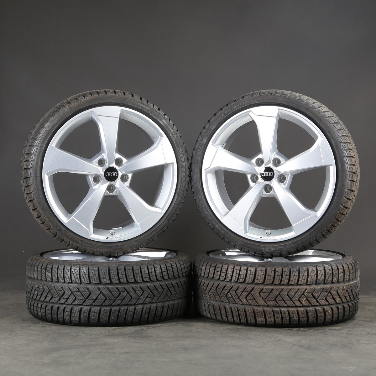 19 Inch Original Audi A3 S3 RS3 8V Rotor Winter Wheels 8V0601025ES