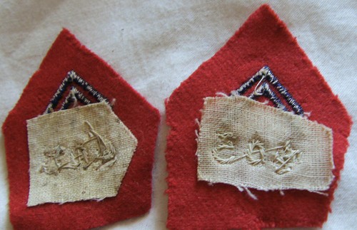 IN9424 - Insignes Tissu de col officier 405° Régiment d’Artillerie - Picture 2 of 2