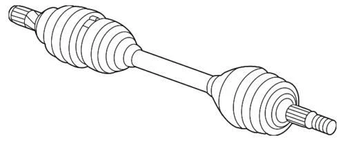 Подлинный полувал в сборе со стороны переднего пассажира для GM 2016-2019 Chevrolet 39133118 - Изображение 2 из 3