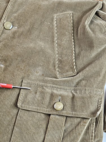 Chaqueta de tiro de pana Invertere The Squire gamuza para hombre talla XL de colección - Imagen 19 de 24