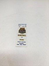 1997 UCLA Bruins Basketball v. Duke Ticket Stub 2/23/97
