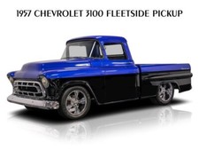 1957 Chevrolet 3100 Fleetside Pickup Truck New Metal Sign 12x16 Free Shipping