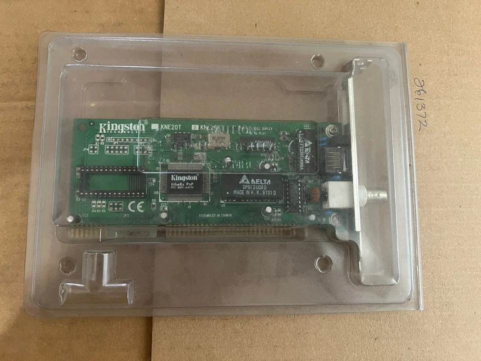 Kingston KNE20BT 10Base-T 16-Bit ISA Ethernet Card w/ Coax Connection - Image 2 of 4