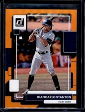 2022 Panini Donruss - [Base] - Holo Orange #141 - Giancarlo Stanton