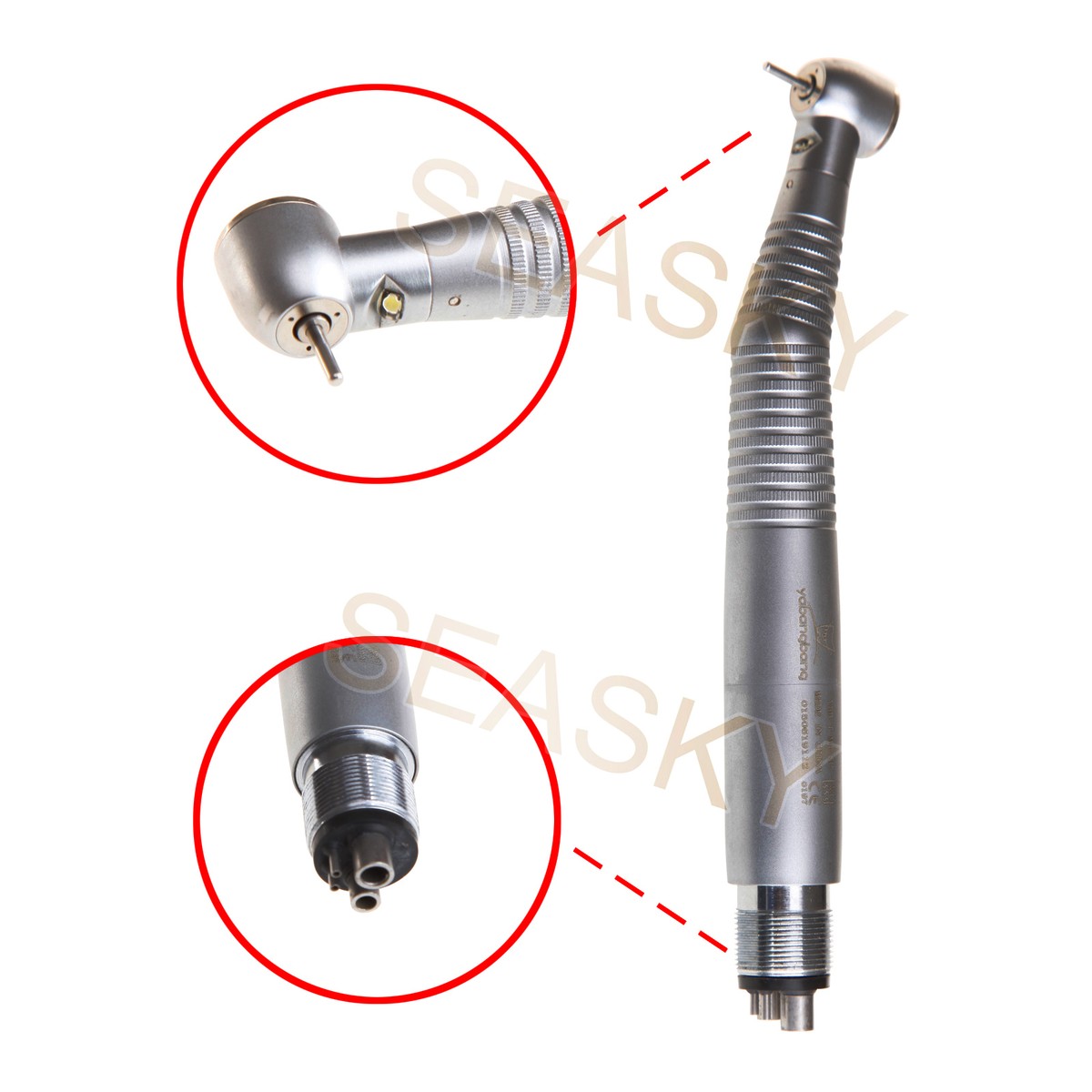 3PCS Kavo Style E-generator Dental LED Fiber Optic High Speed Handpiece - Foto 11