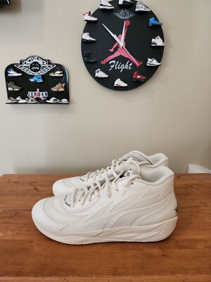 Puma Mb.02 size 13 LaMelo Ball Coconut/Black.