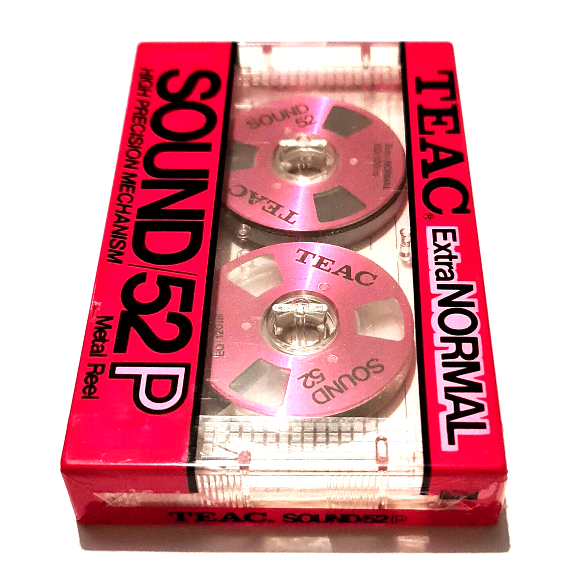 TEAC Sound 52 Pink R2R Normal Position Type I Blank Audio Cassette