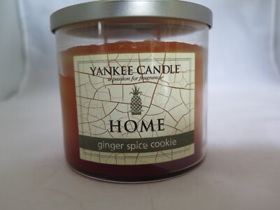 Yankee Candle Home 2 Wick Jar Candle - Ginger Spice Cookie - 12.5 oz. - New