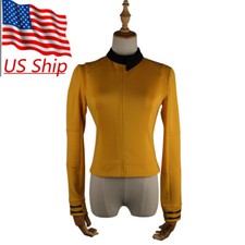 Discovery Season 2 Starfleet Number Ones Gold Uniform Badge Shirts Costumes