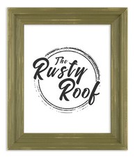 Distressed Cimarron - Oregano Picture Frame - Solid Wood