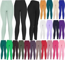 Ultra Soft Solid Brushed Basic Full Regular/Plus Leggings
