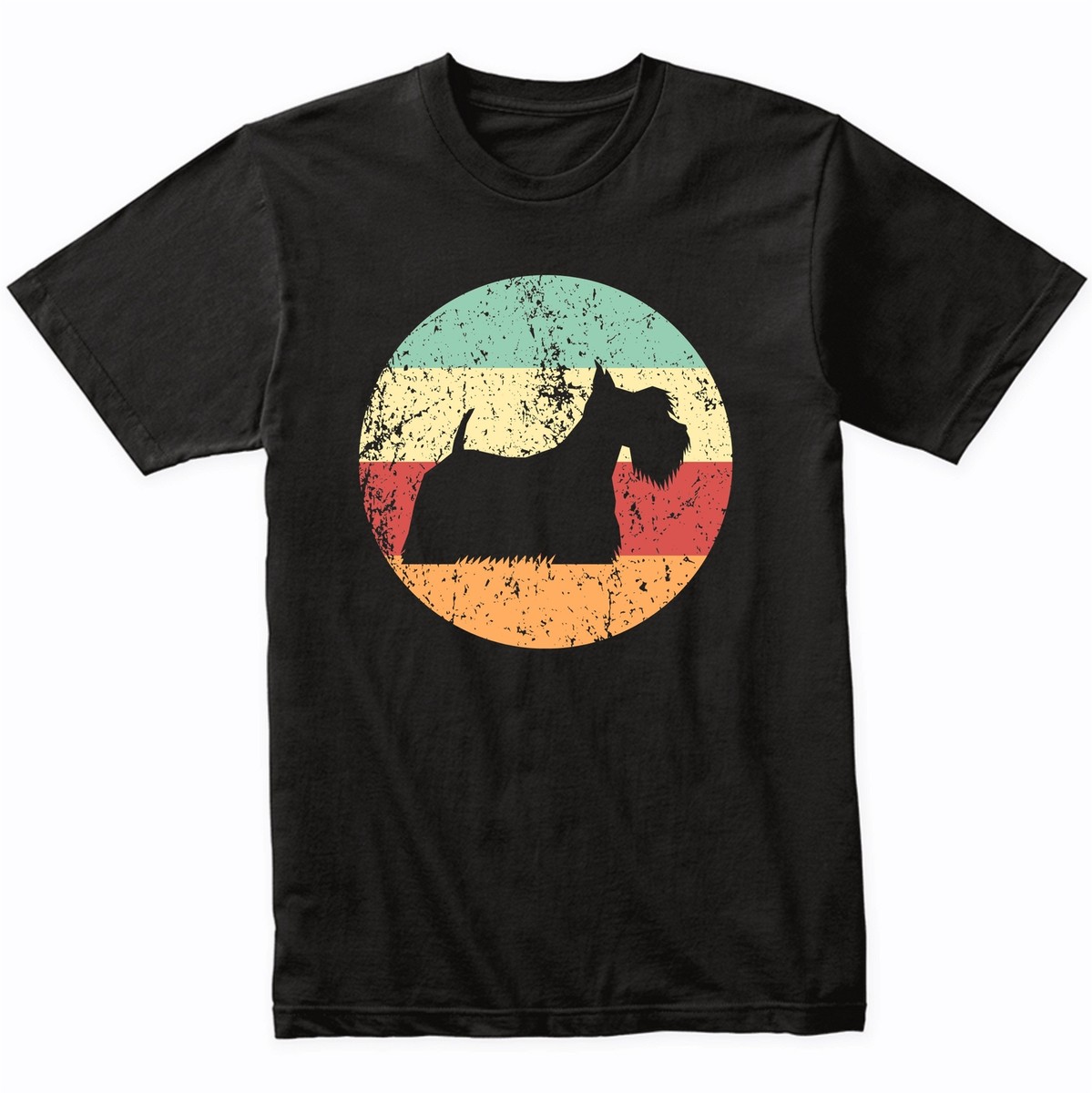 Scottish Terrier Shirt - Vintage Retro Scottie Dog T-Shirt Scottish Terrier Shirt - Vintage Retro Scottie Dog T-Shirt