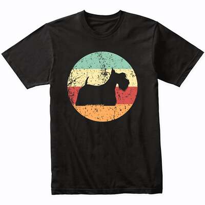 Scottish Terrier Shirt - Vintage Retro Scottie Dog T-Shirt Scottish Terrier Shirt - Vintage Retro Scottie Dog T-Shirt