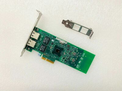 INTEL E1G42ET 10/100/1000Mbps PCI-E 2 Port Server Adapter W/ BLUE STICKER