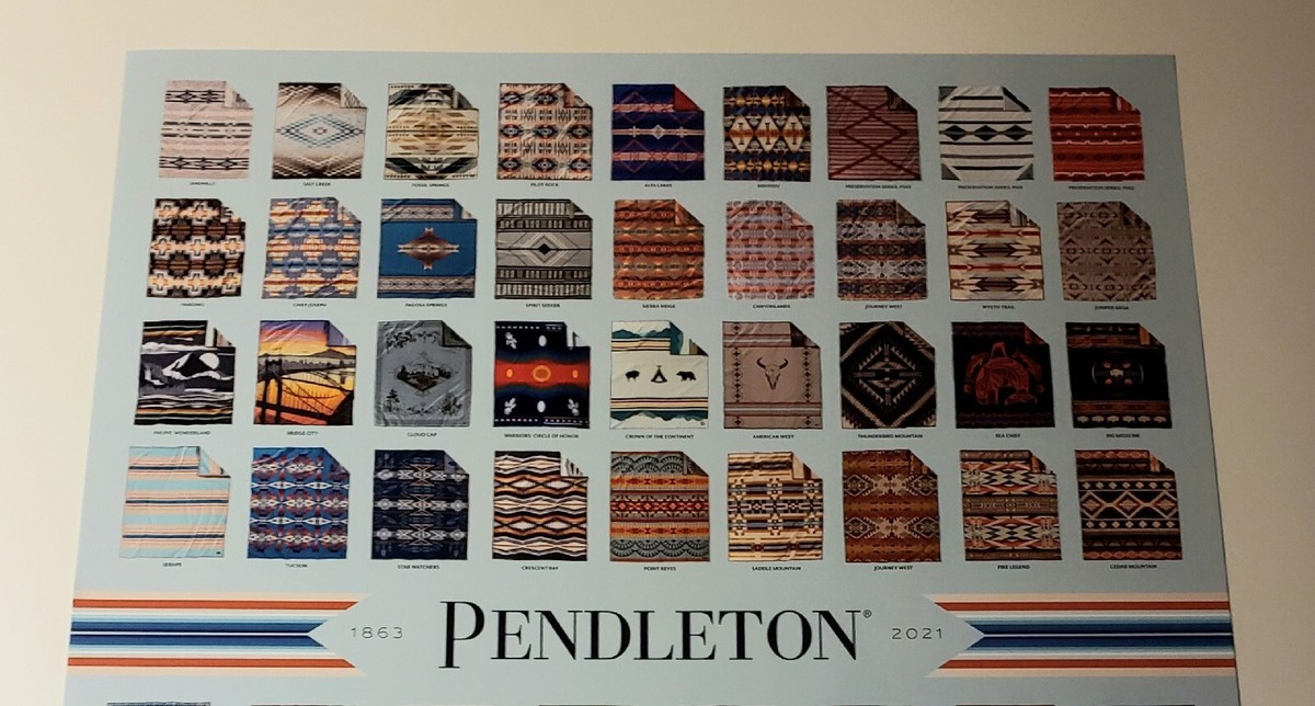 Pendleton Woolen Mills Store Display Poster 22