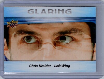 2023-24 Upper Deck Series 2 GL-6 Chris Kreider Glaring - New York Rangers