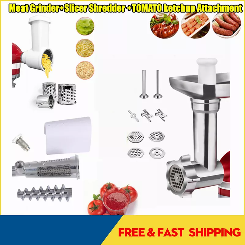 Fit KitchenAid KSMMGA Food Grinder Slicer Shredder TOMATO Ketchup