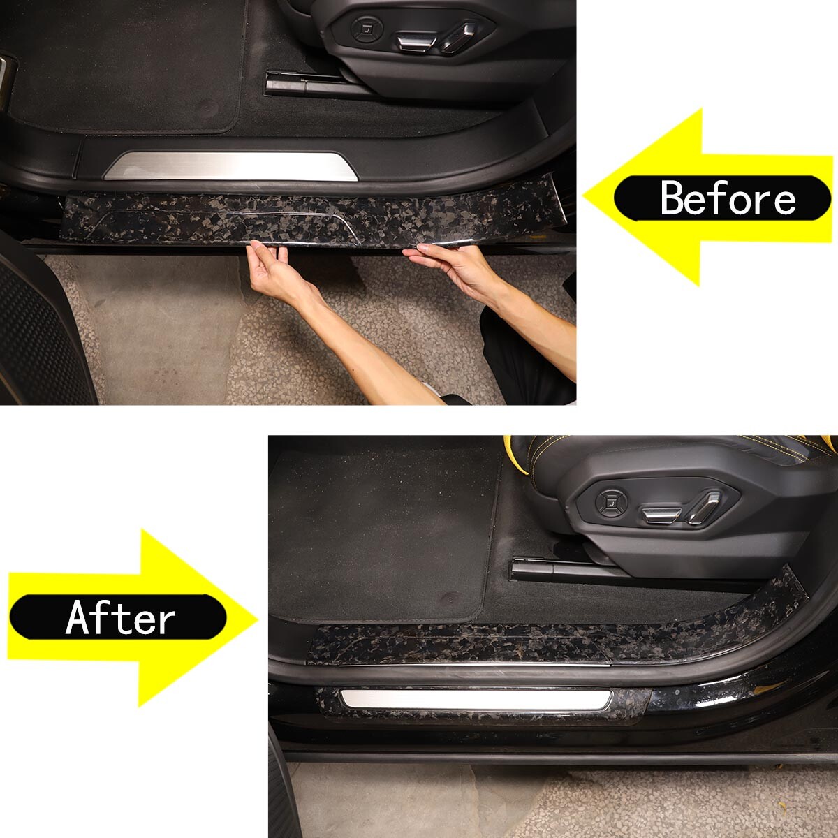 Lamborghini Urus 2018-2021 Rocker panel trims 4 pcs