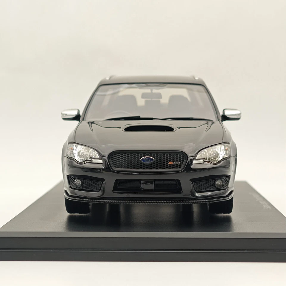 1/18 ADN Coleccionables Subaru Legacy Touring Wagon STI S402 Coche Modelo Resina Negro Foto 4 de 4
