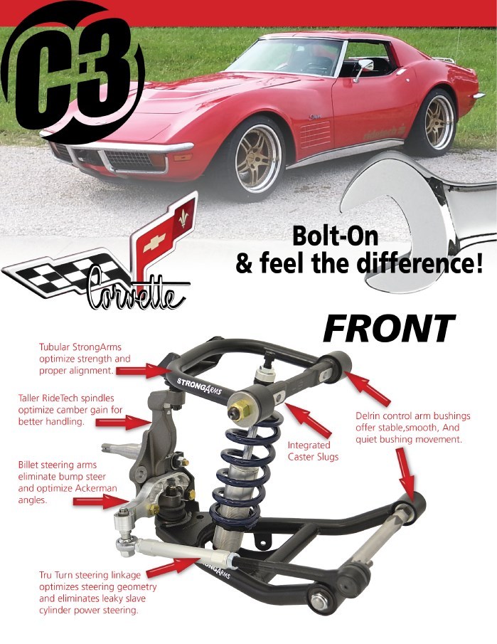 Ridetech Complete Coil-Over Suspension System | 63-79 Corvette Ridetech Complete Coil-Over Suspension System | 63-79 Corvette