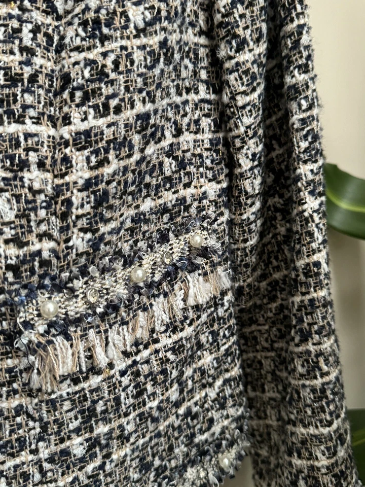 Chaqueta Blazer Stella + Lorenzo Mujer Talla XS Tweed Foto 2 de 4