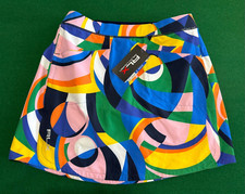 New Womens SMALL RALPH LAUREN RLX GOLF/TENNIS/PICKLEBALL SKORT MULTICOLOR