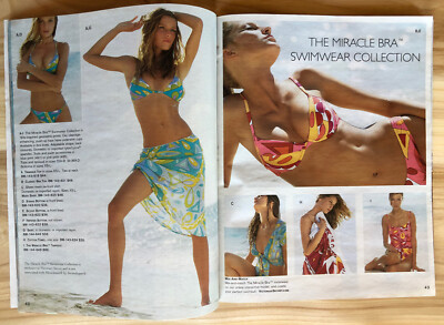 Victoria's Secret Spring 2001 Catalog Vol. 1 Eye Candy Gisele