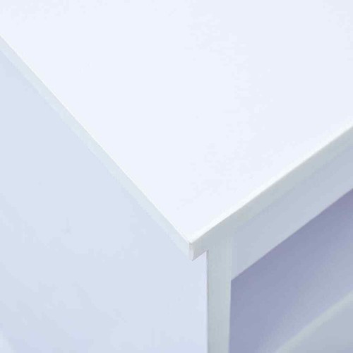 vidaXL Children Drawing Study Desk Tiltable White - Picture 9 of 11