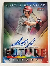 2021 Bowman's Best Bowman Future Vibrance /150 Austin Hendrick #BFVA-AH Auto