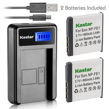 NP-BD1 Battery  LCD Slim Charger for Sony DSC-G3 T2 T70 T75 T77 T90 T200 T300