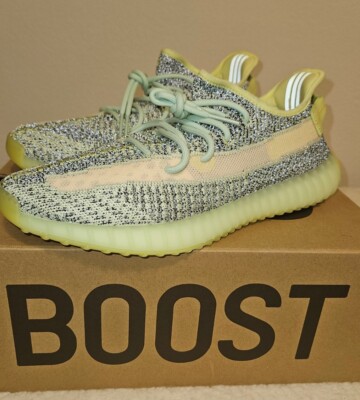 adidas gazelle silver green womens Yeezy 350 v2 'Glow' Size 9.5  the basement