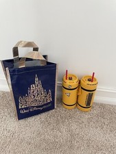 Disney Parks Monsters Inc Scream Canister Water Drink Bottle Sound Effect 16 oz