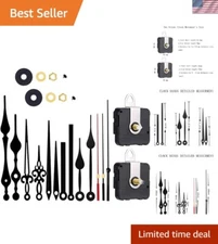 Easy Installation Clock Movement Kit with Silent Operation - DIY Clock Repair