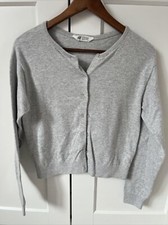 H&M Grey Cardigan Girls 12-14 Years