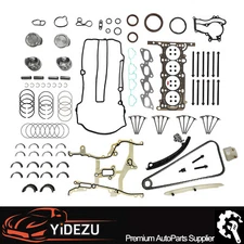 Engine Head Gasket Bolt Set Timing Chain Kit For 2011-2015 Chevrolet Buick 1.4L
