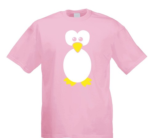 Funny Penguin Face Design quick Easy Costume Penguin T-Shirt happy Penguin - Picture 12 of 12