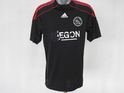 ウェア 09-10 Ajax Amsterdam away black L Ajax Amsterdam 2009-10 Away Kit