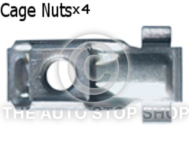 Metal Cage Nuts Citroen Range Berlingo/CZero/C1/C15/C2/C3/C4 1399ci